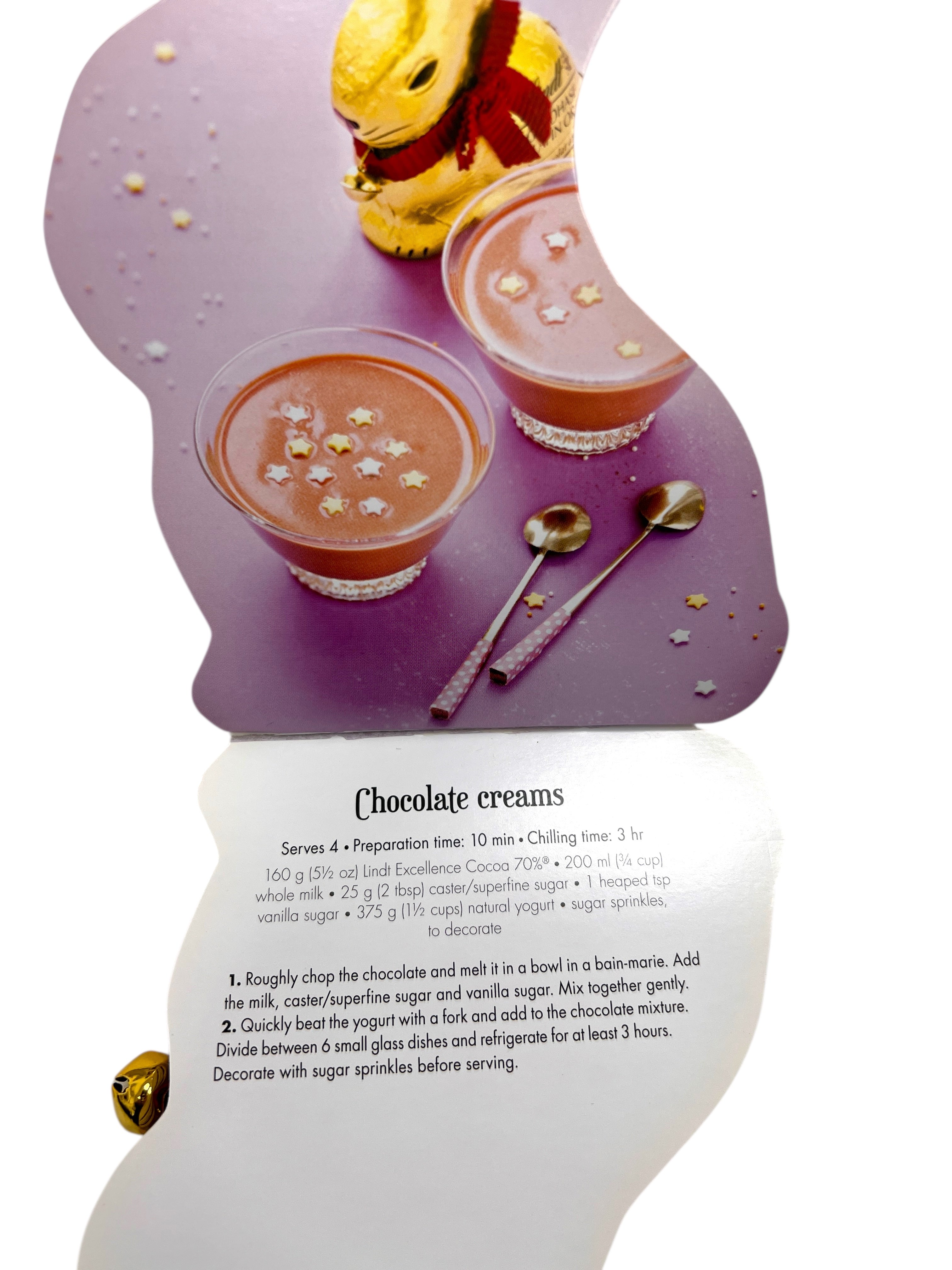 Lindt Bunny Chocolate Recipe Book