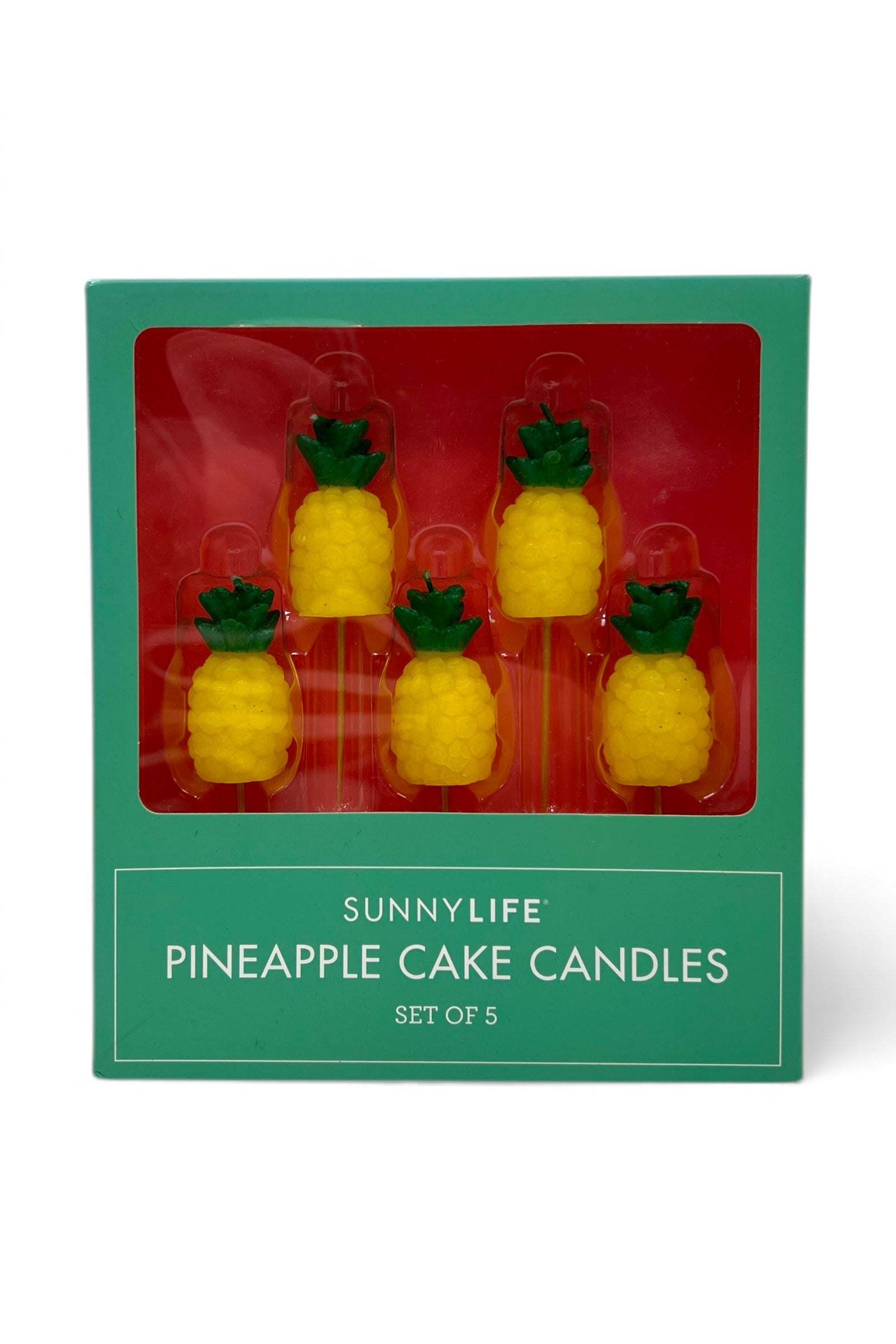 Pineapple Cake Candles - Styled
