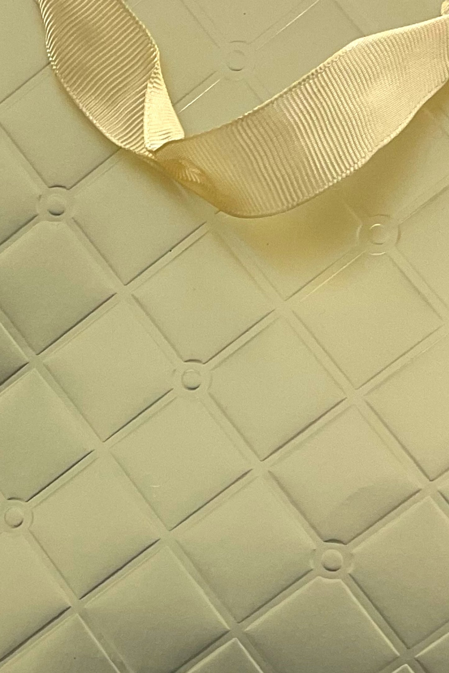 2 Embossed Matte Gold Gift bags