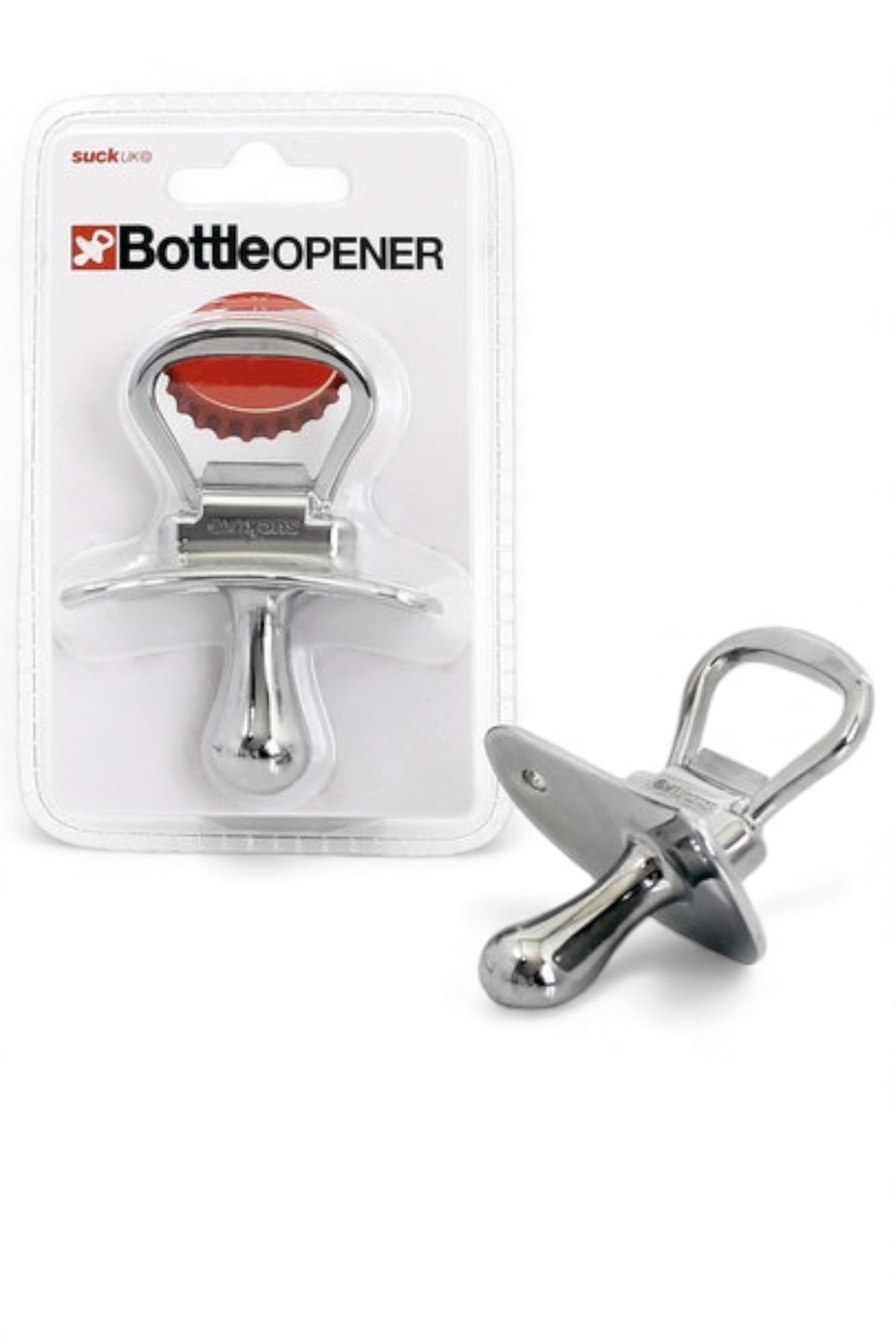 Dummy Shaped Bottle Opener - Front
