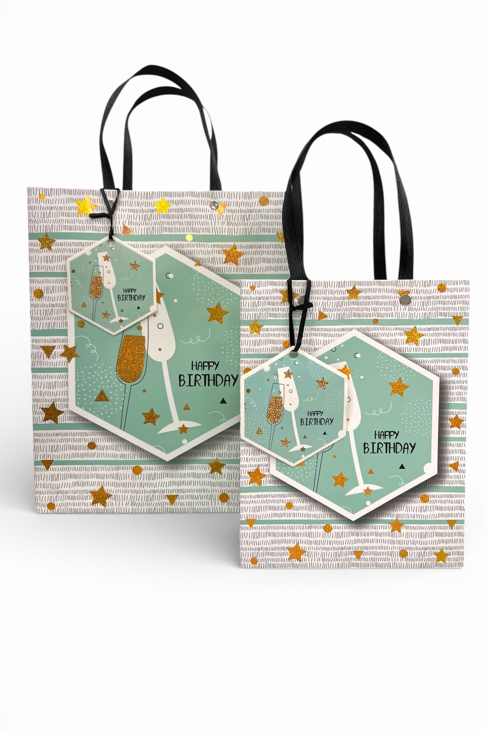 Champagne Birthday Gift Bags