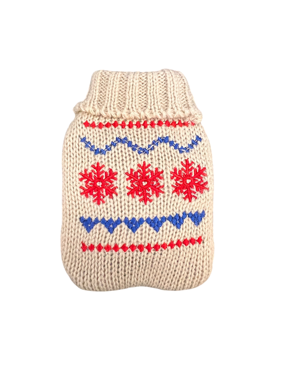 Ecru Nordic Jumper Handwarmer - Styled