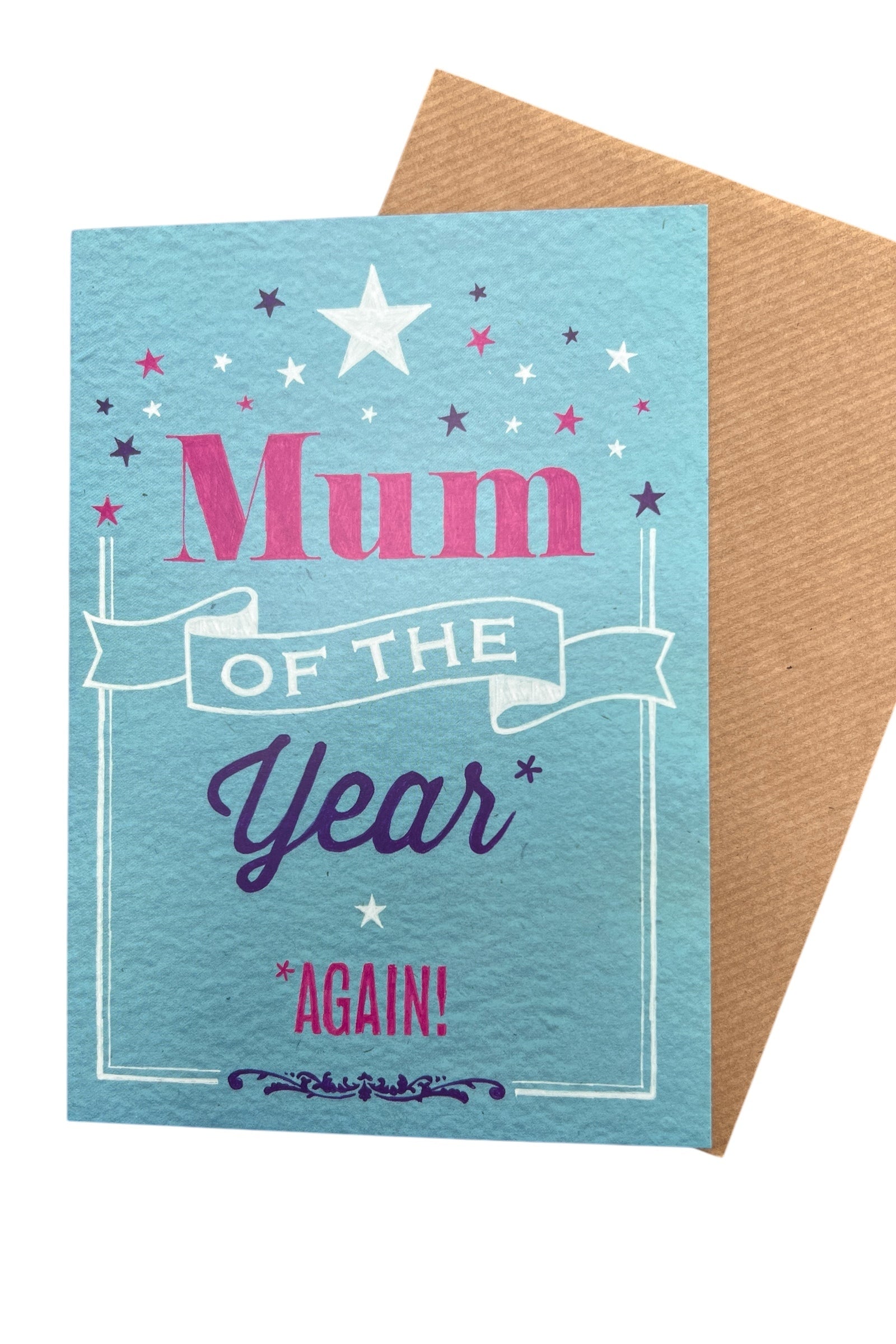 Mum of the Year Again Card