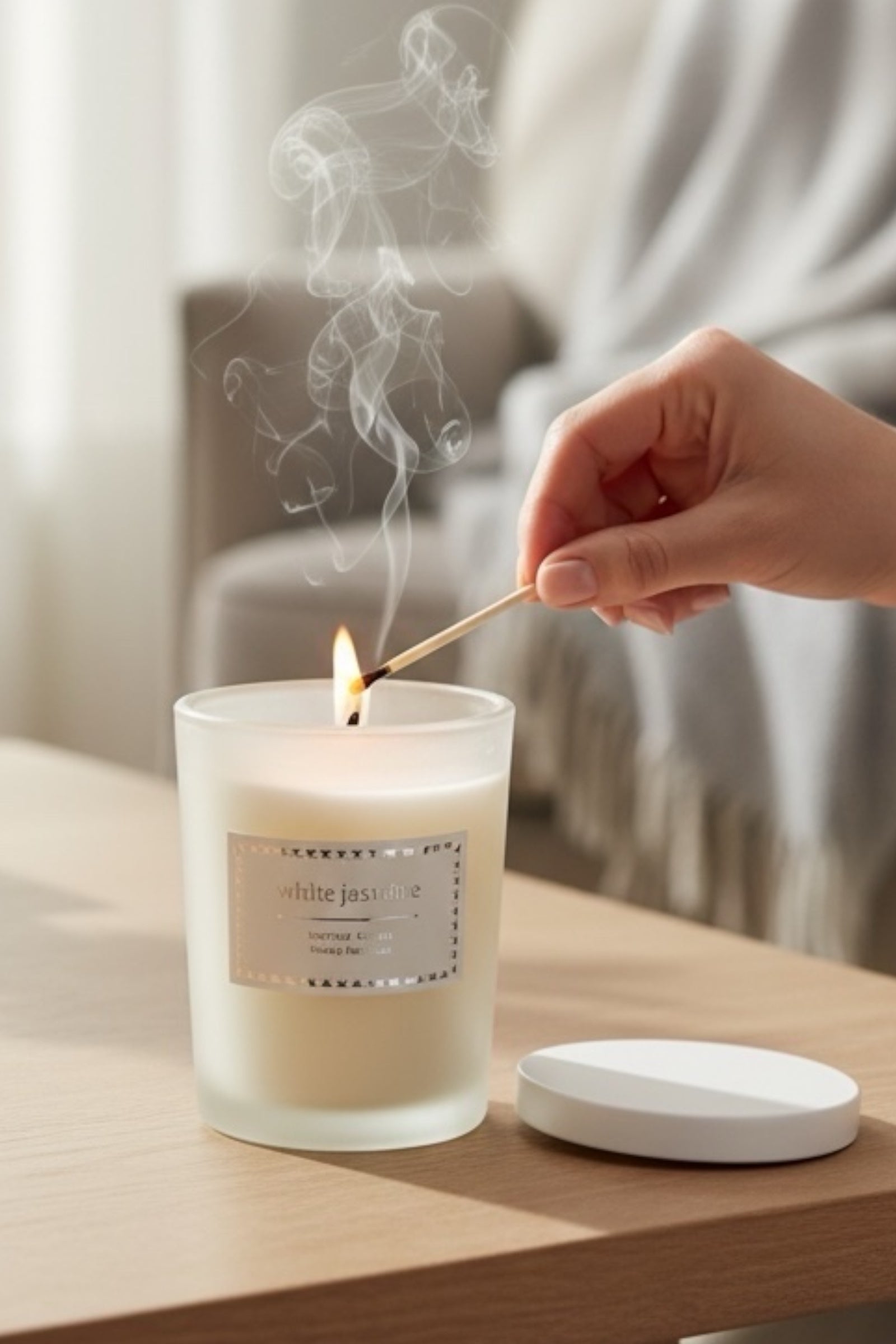 White Jasmine Candle