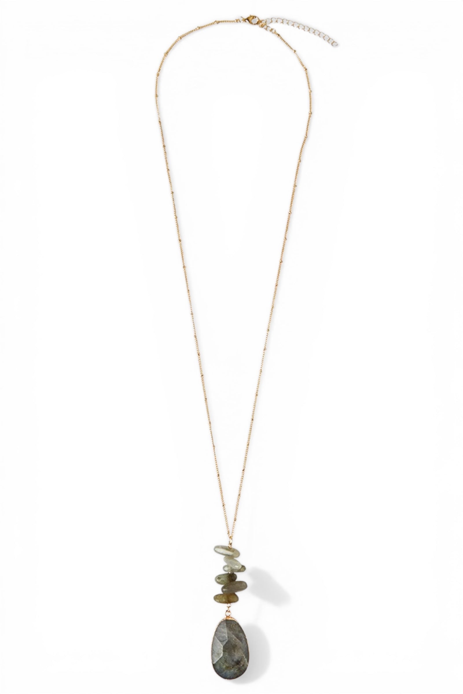 Anna Smoke Quartz Pendant Necklace