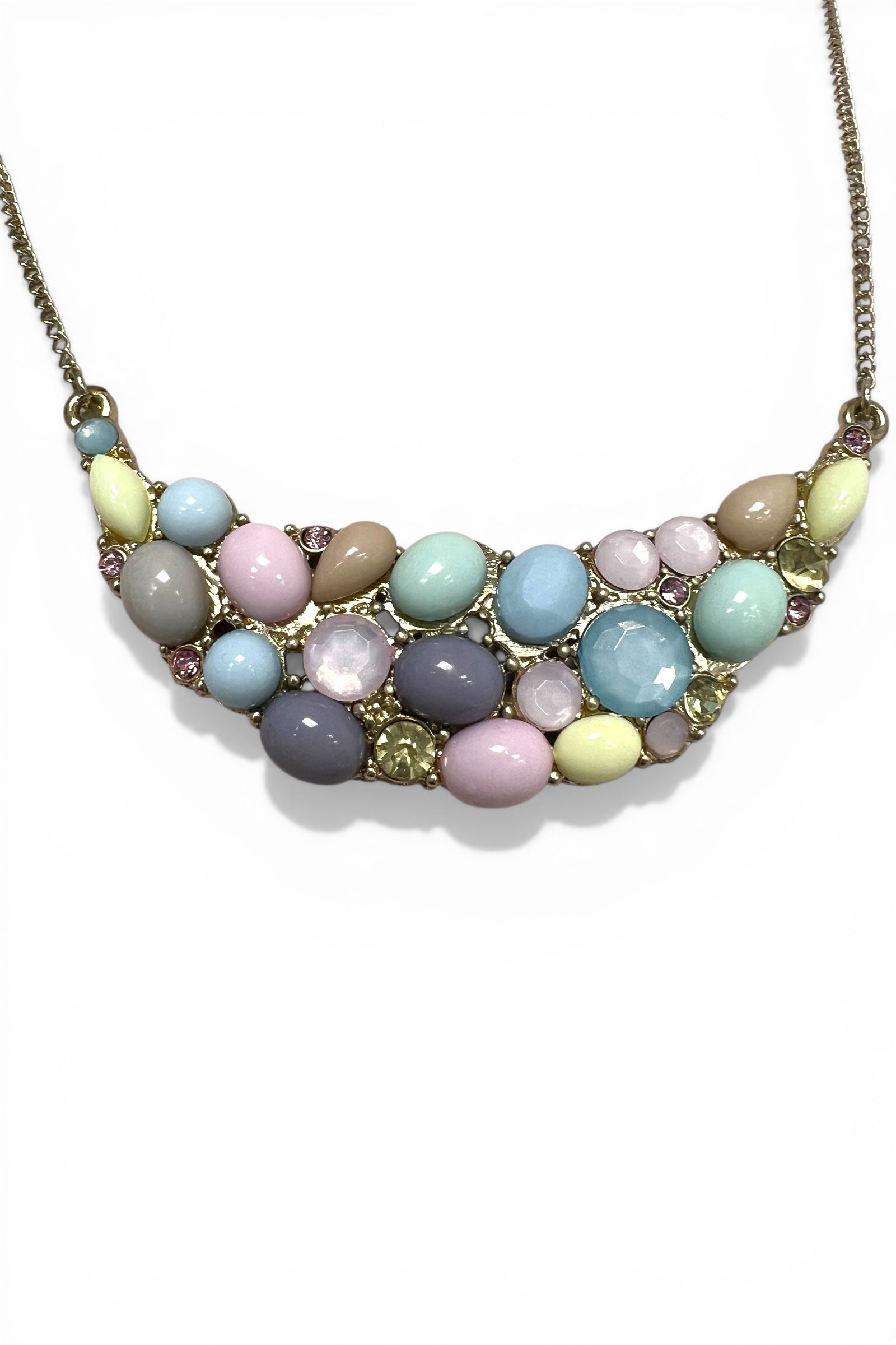Sunny Crescent Pendant Necklace