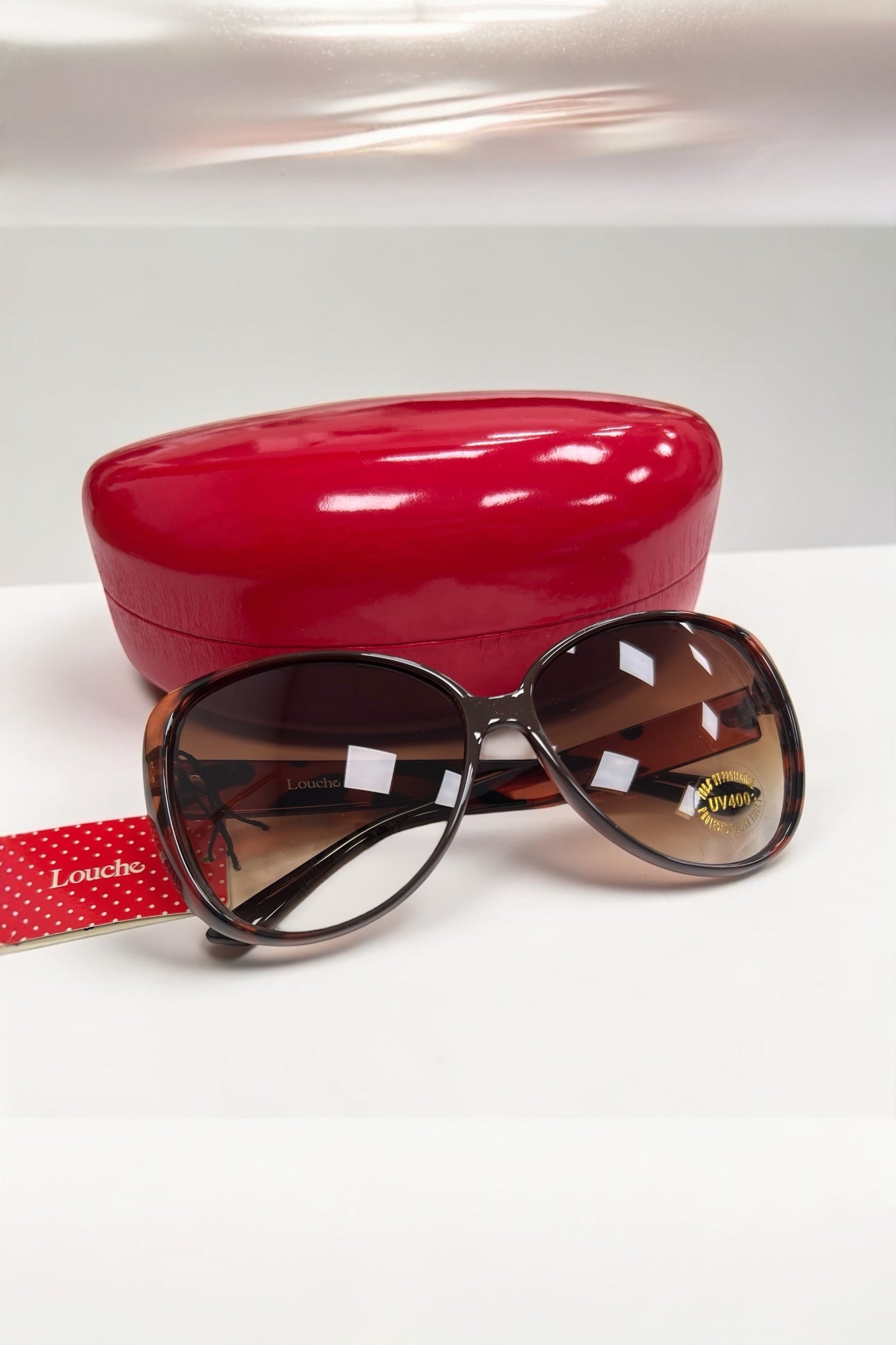 Raka Cat’s Eye Oversized Tortoiseshell Glasses