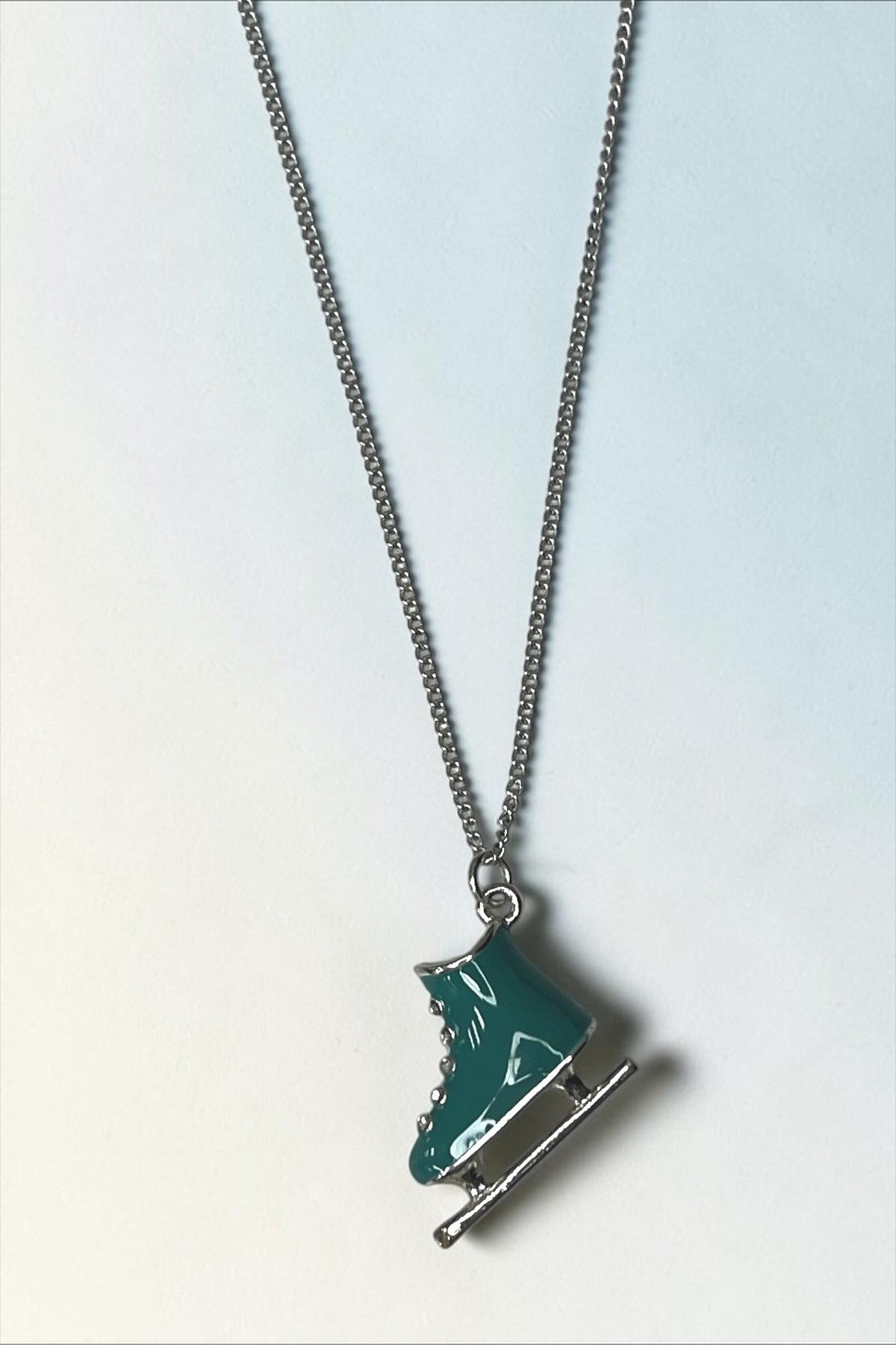 Skater Boot Enamel Charm Necklace