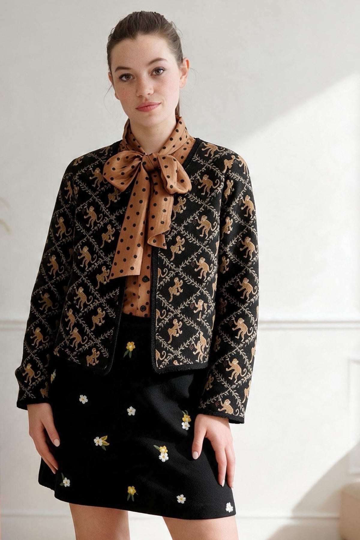 Claudie Monkey Jacquard Jacket