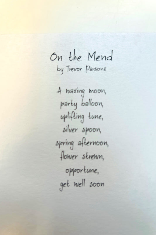 On The Mend Get Well Soon Card