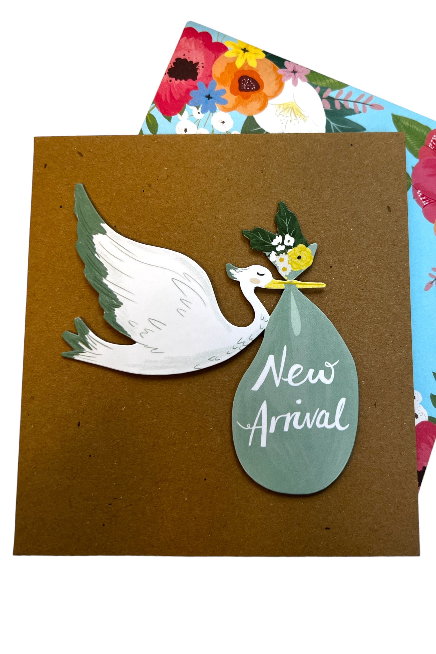 New Arrival White Stock Bird Card