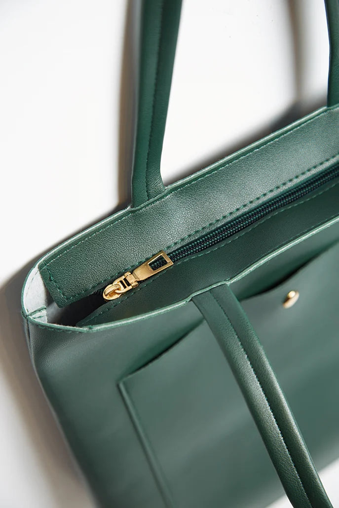 Rusty Green Tote Bag