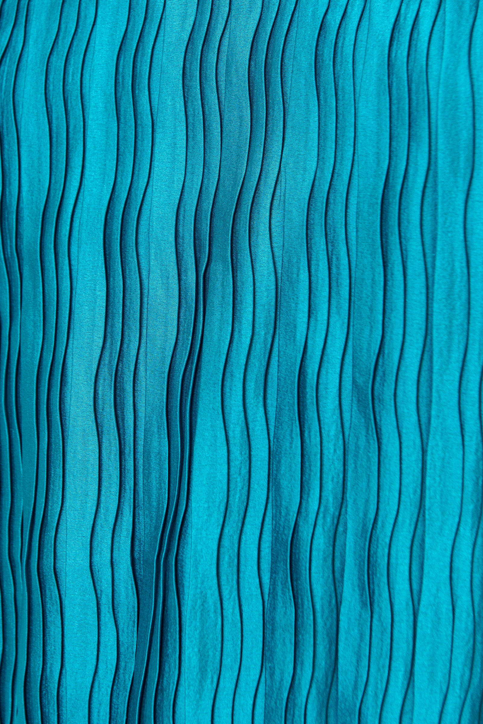 Clothide Pleat Surprise Trousers - Petrol - Detail 4