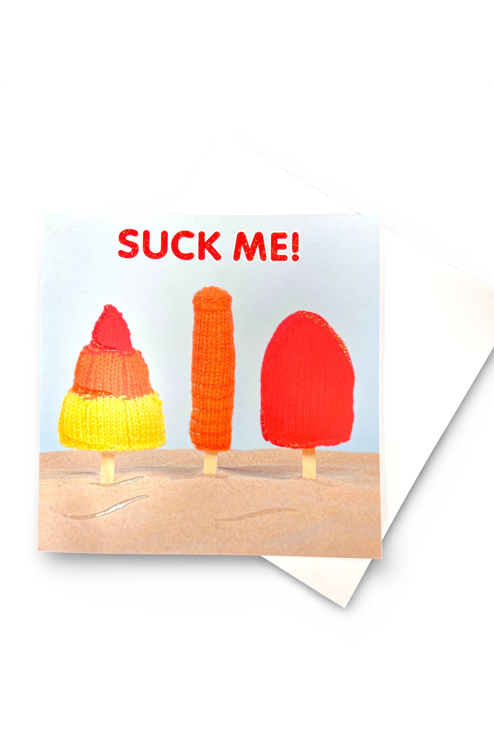 Suck Me Lolly Card