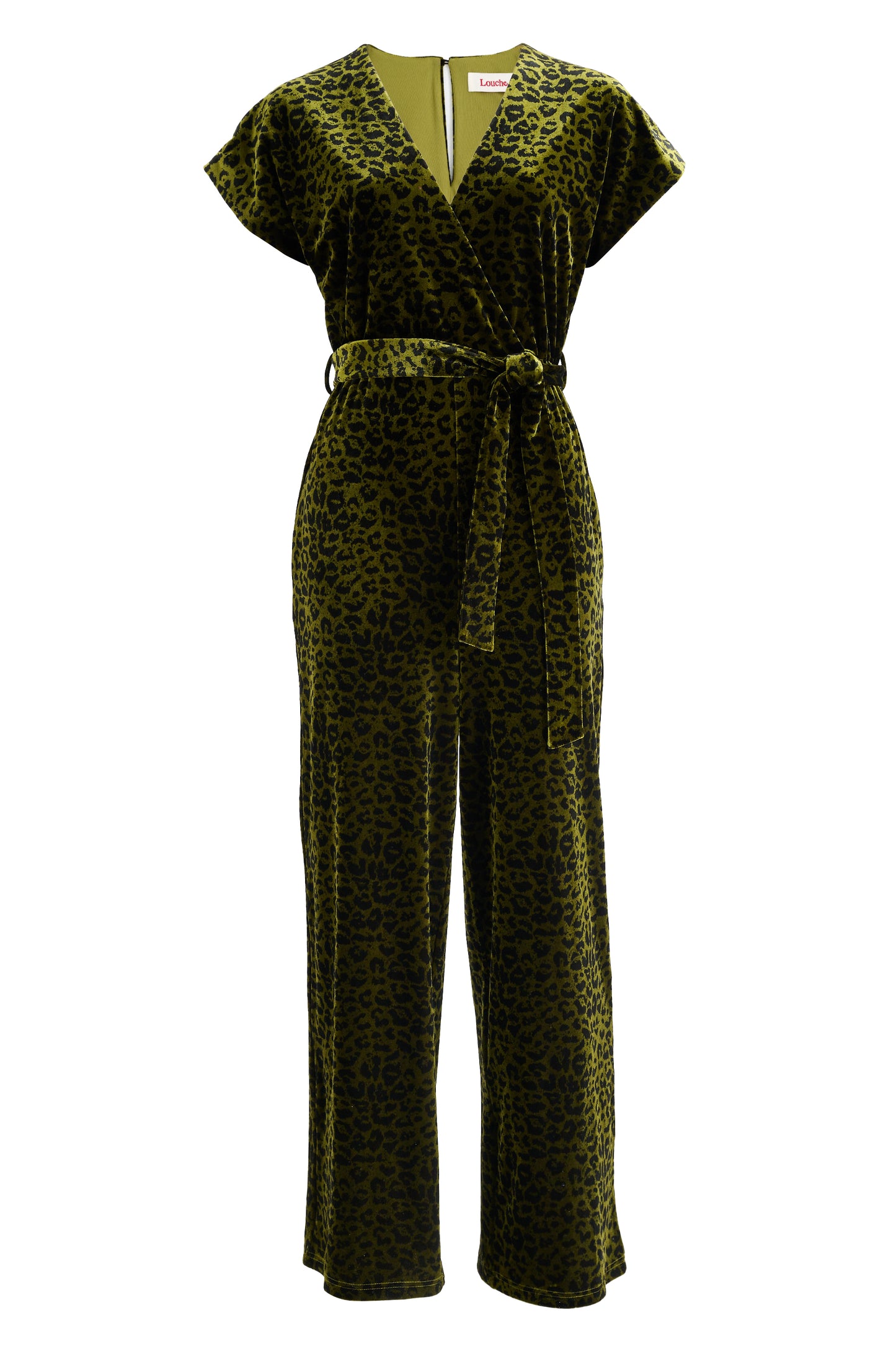 Tiffany Velvet Roar Jumpsuit - Kiwi