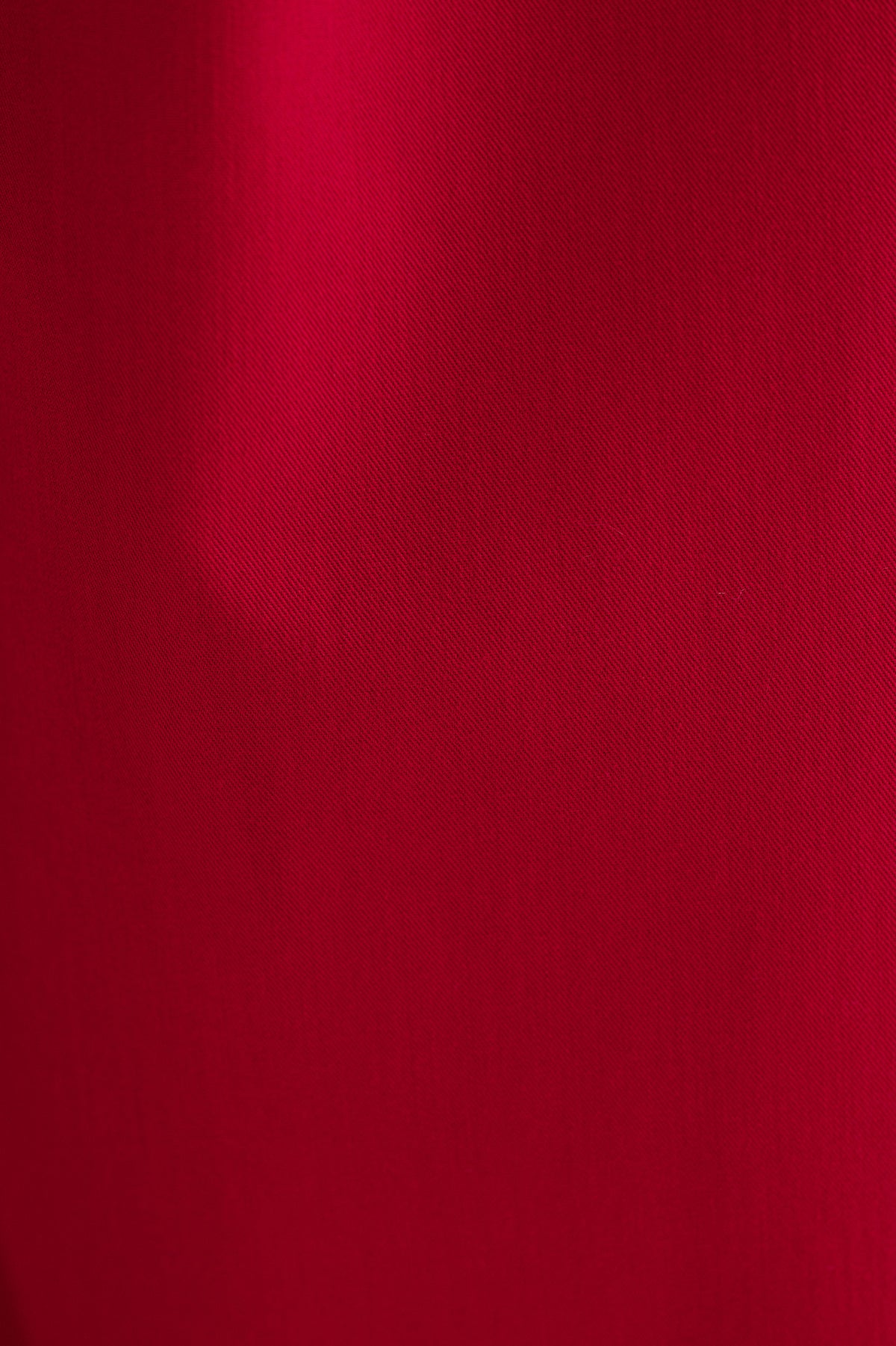 Tyler Fine Twill Pleat Front Wide Leg Trouser - Chilli Red