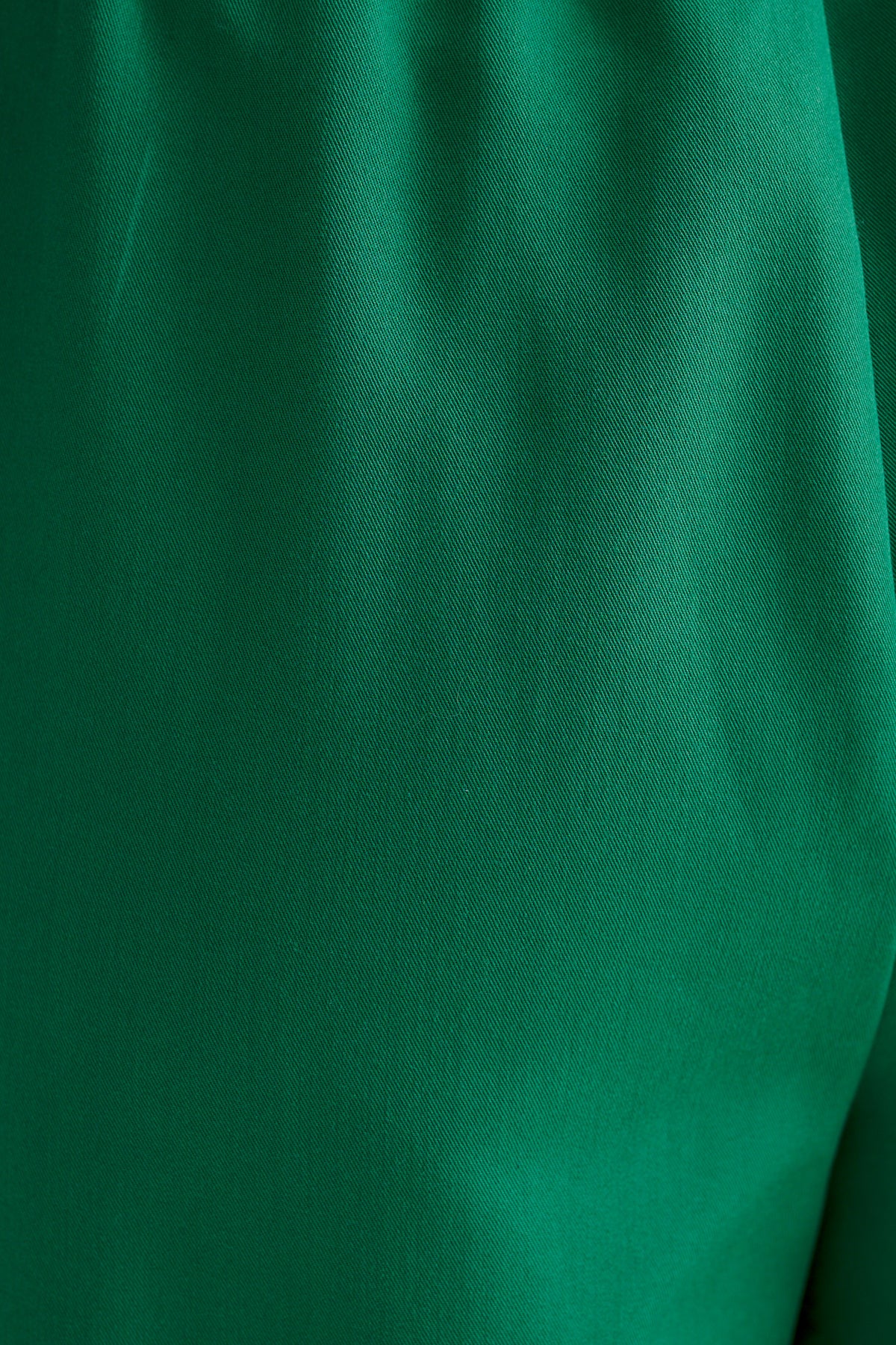 Tyler Fine Twill Pleat Front Wide Leg Trouser - Ivy Green
