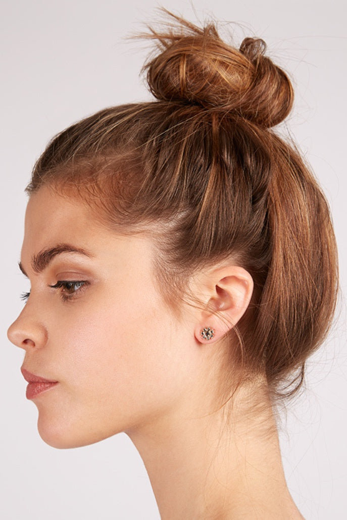 Amaia Flower Stud Set of 3 Earrings