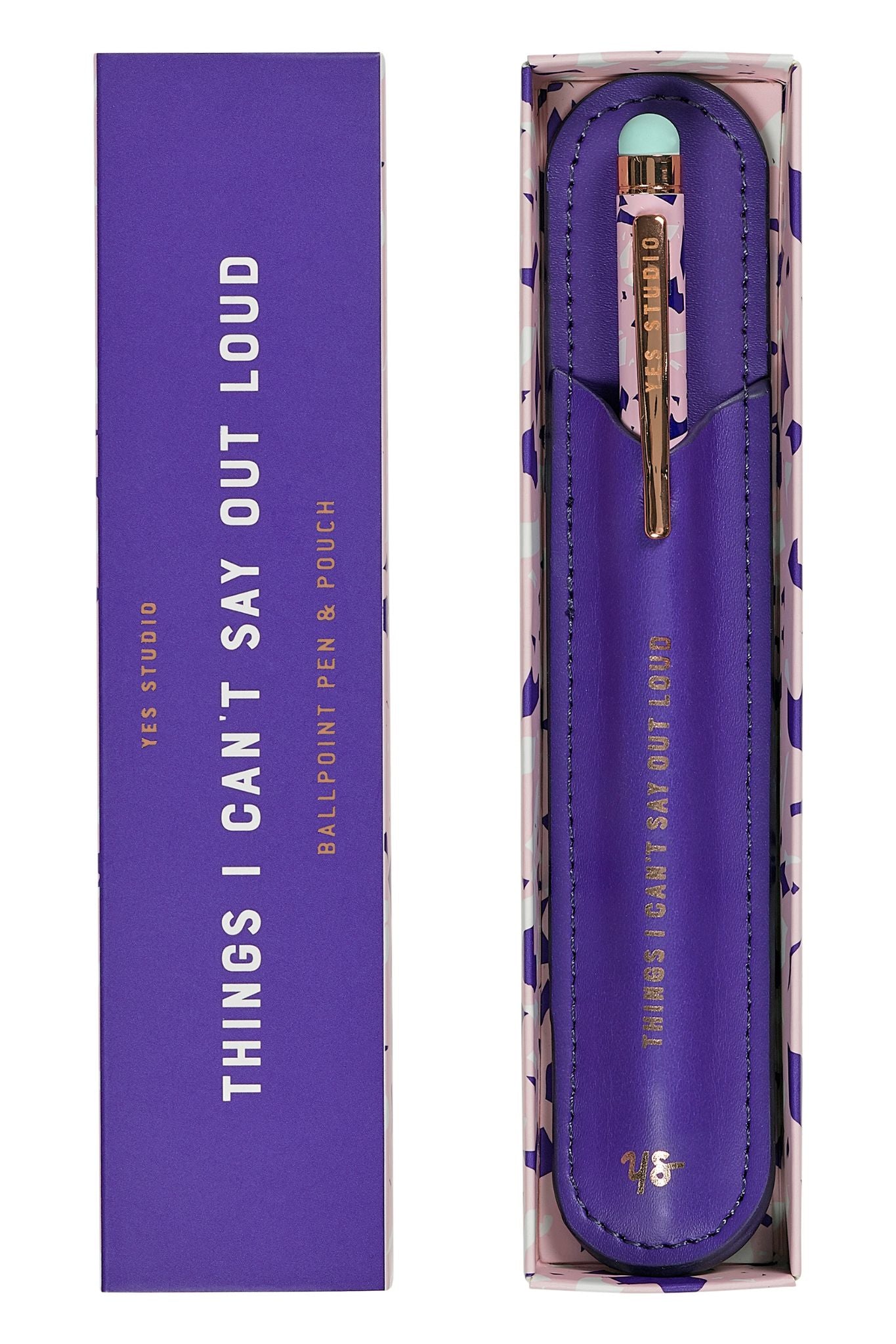 Things I Can't Say Out Loud Pen And Pouch