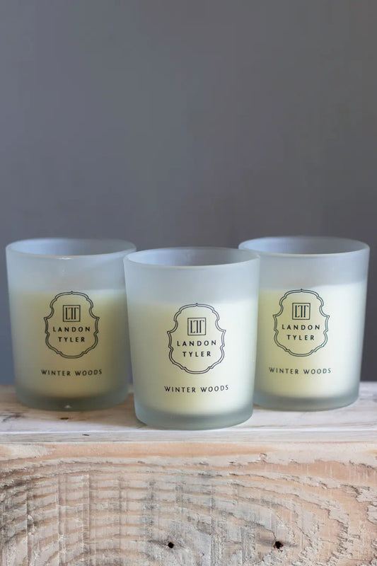 Set of 3 Winter Woods Candles