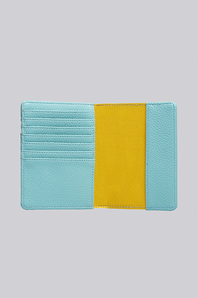 Luna Passport Holder in Blue