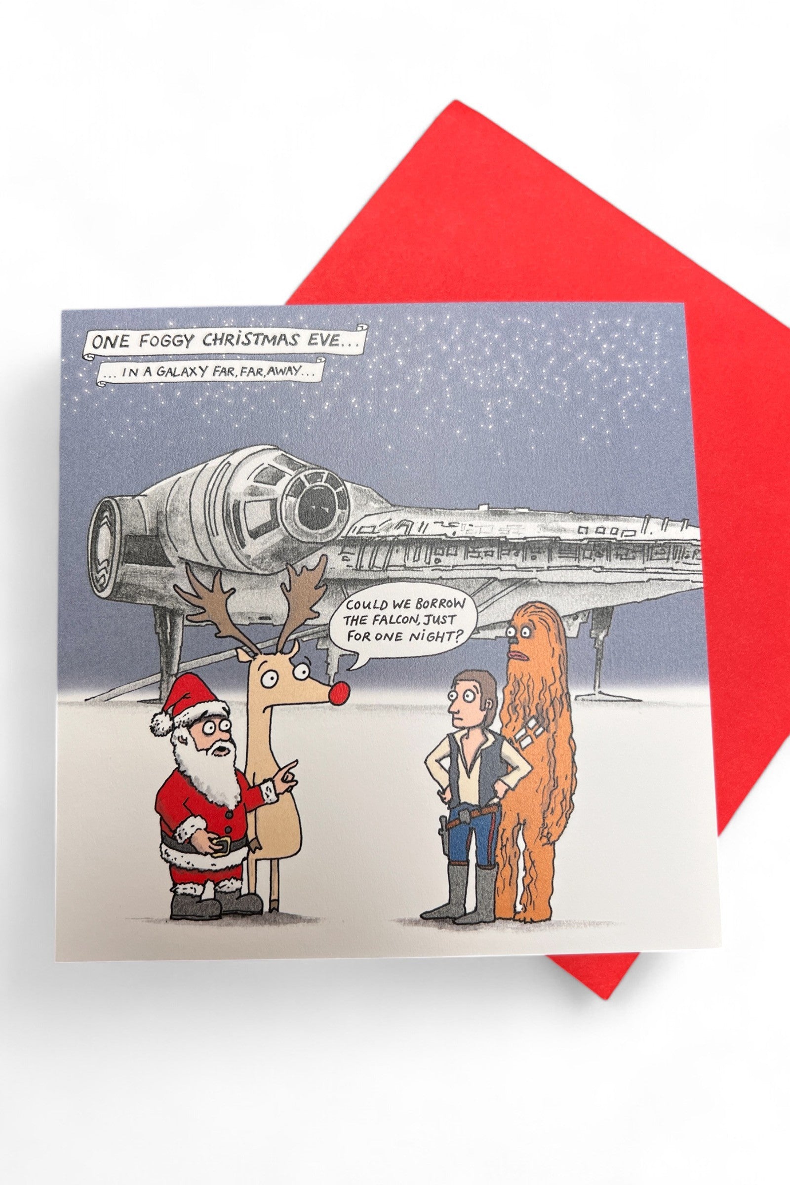 One Foggy Christmas Card JOY