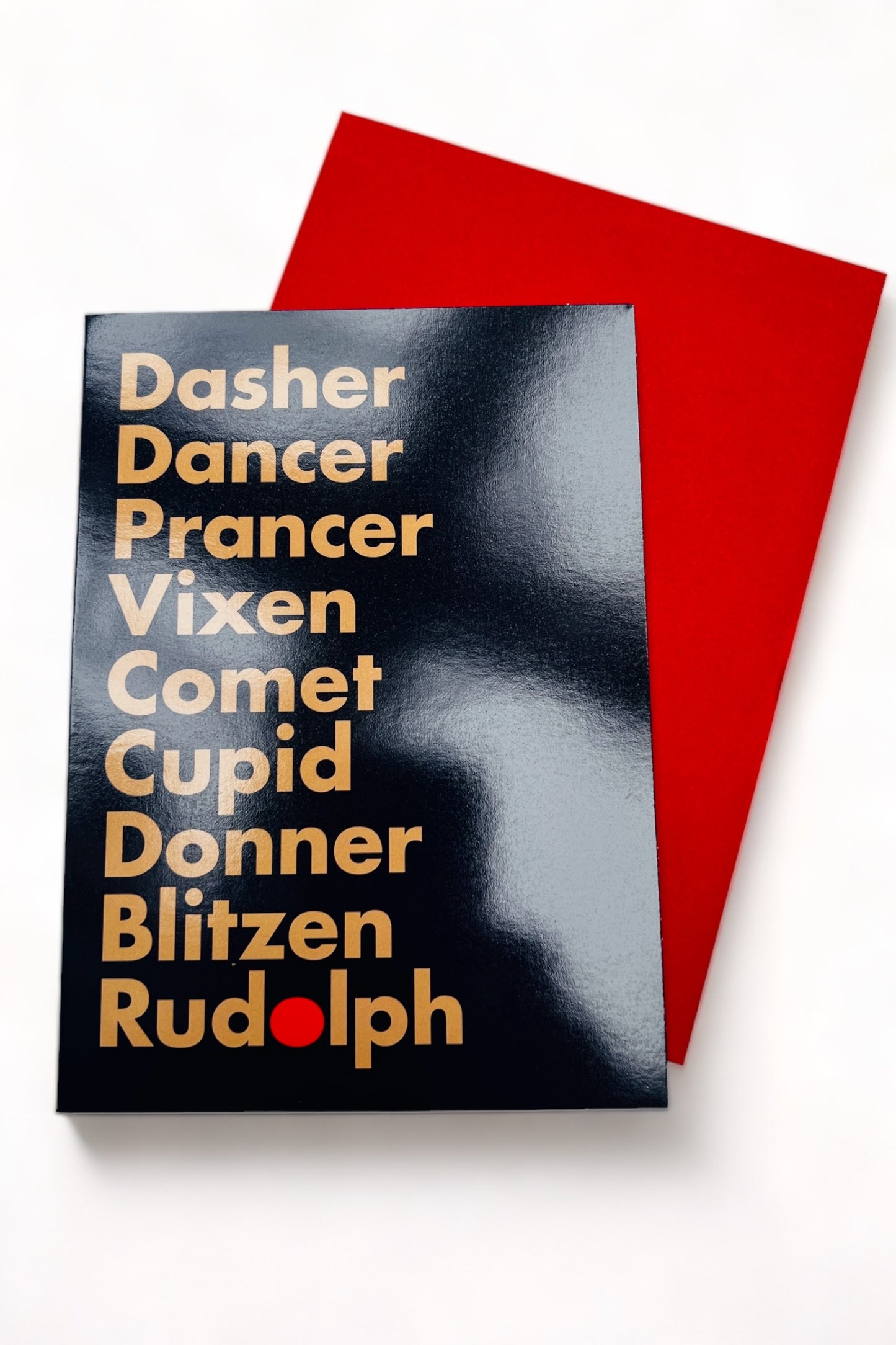 Famous Reindeer Christmas Card