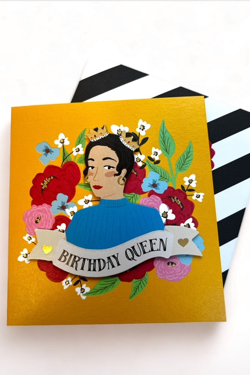 Birthday Queen Card