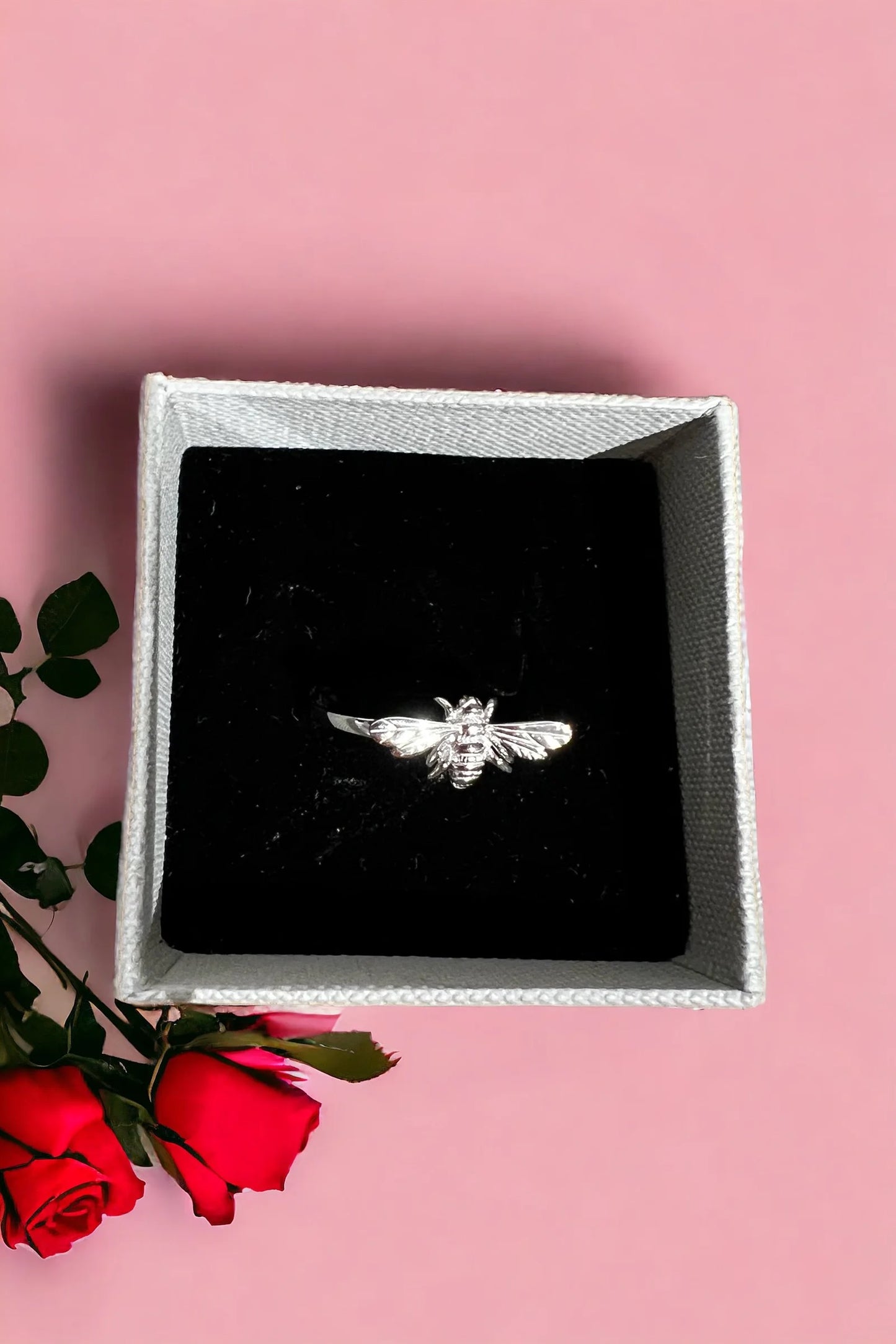 Elizabeth Bee Silver Ring