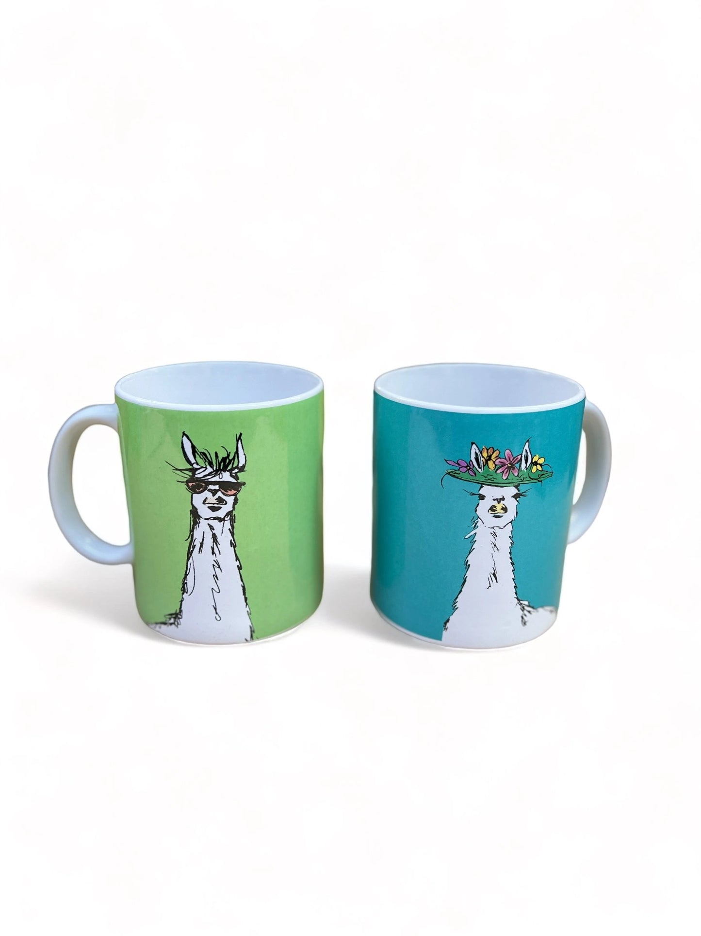 We Make A Great Pair Llama Mug Set