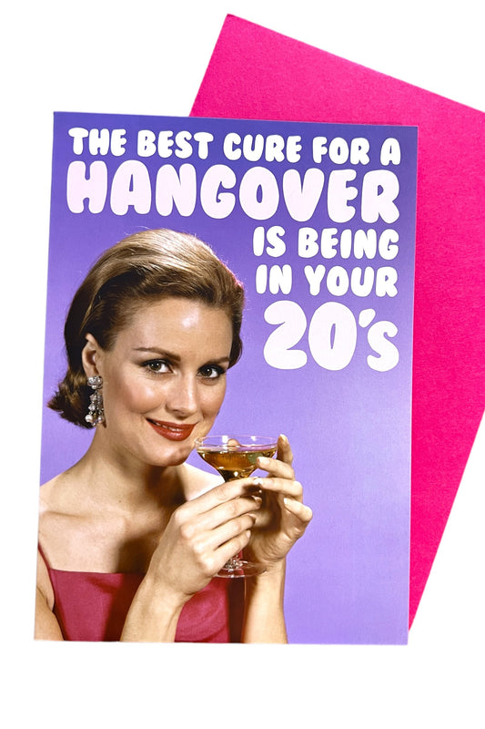 Hangover Cure Card