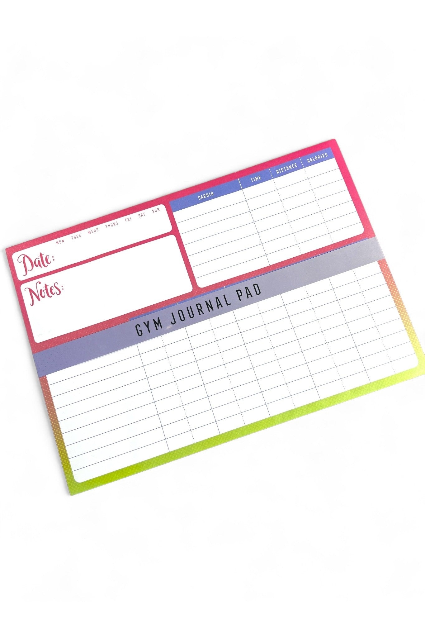 Gym Journal Notebook