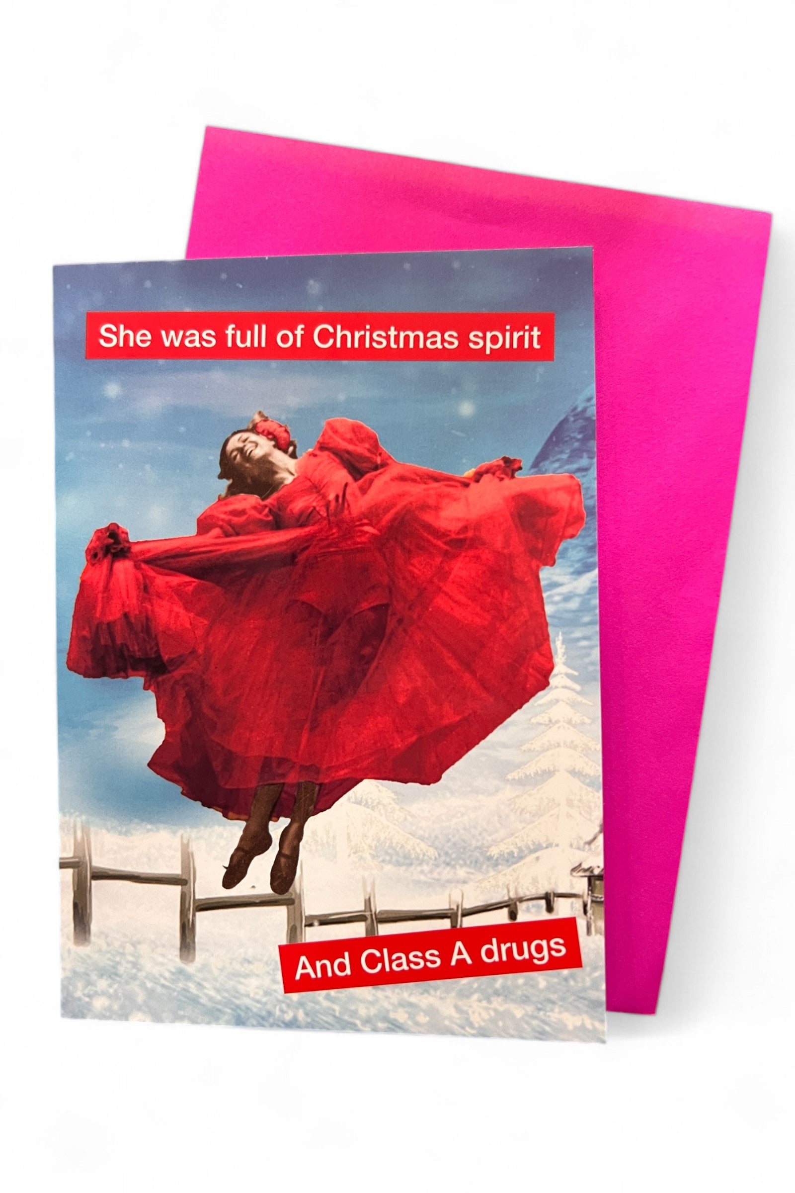 Christmas Spirit Card JOY