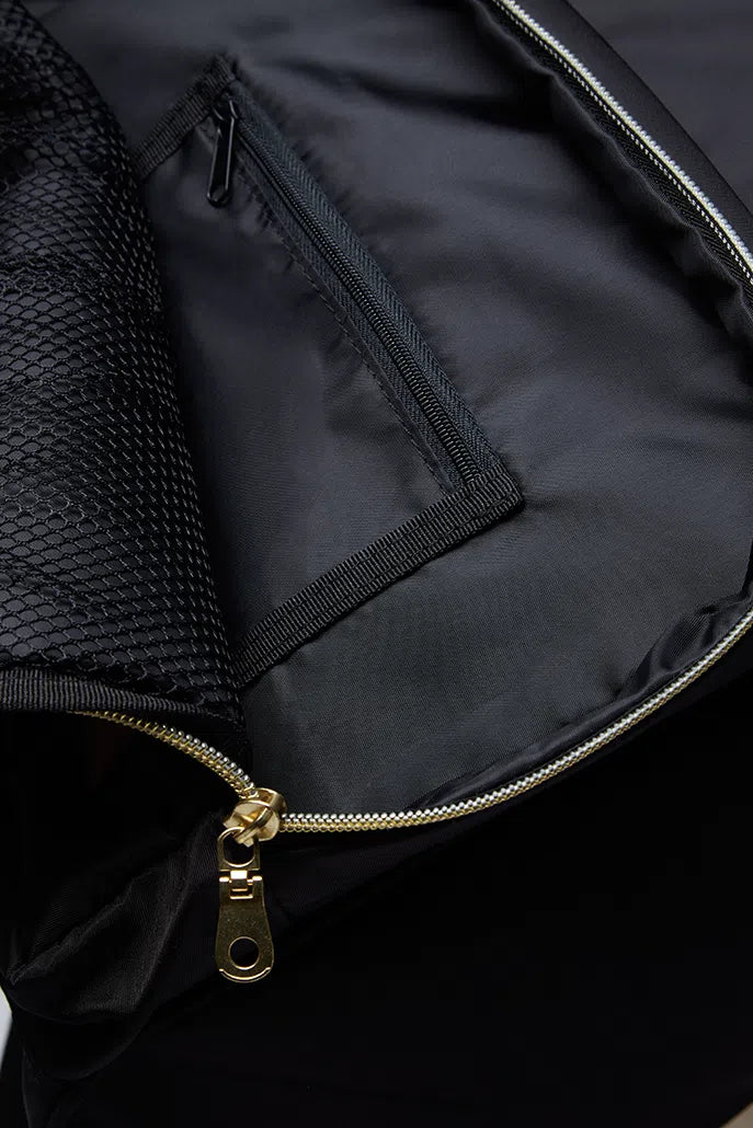Louche Lexi Framed Backpack - Black - Detail 3