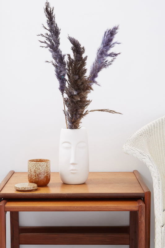 3 Stems of Lavender Pampas Grass