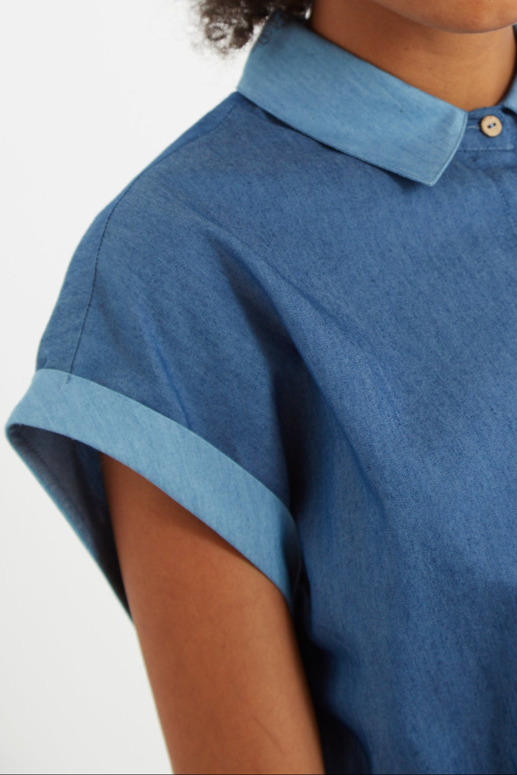 Addie Double Denim Playsuit