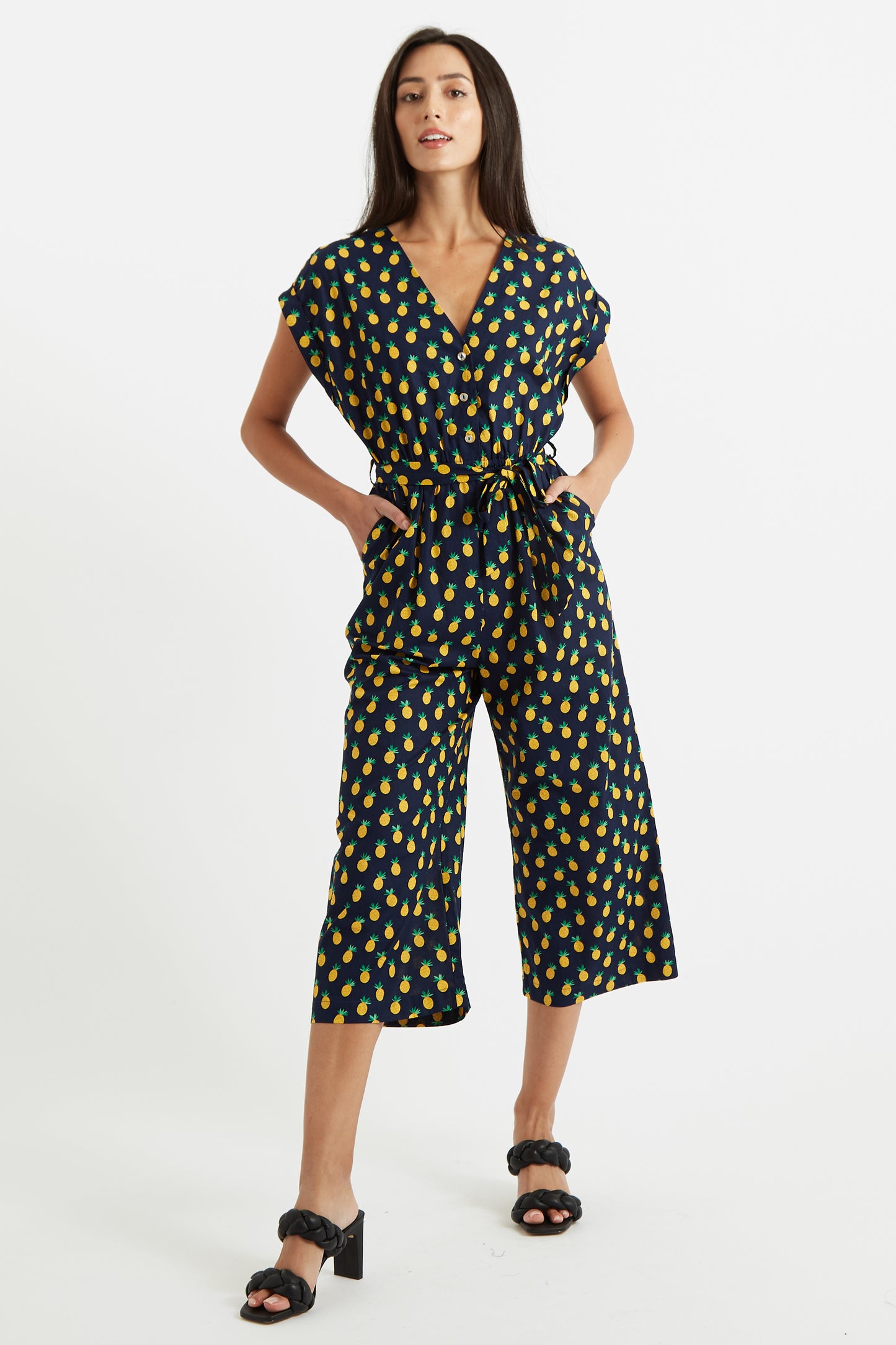 Ady Pineapple Please Jumpsuit