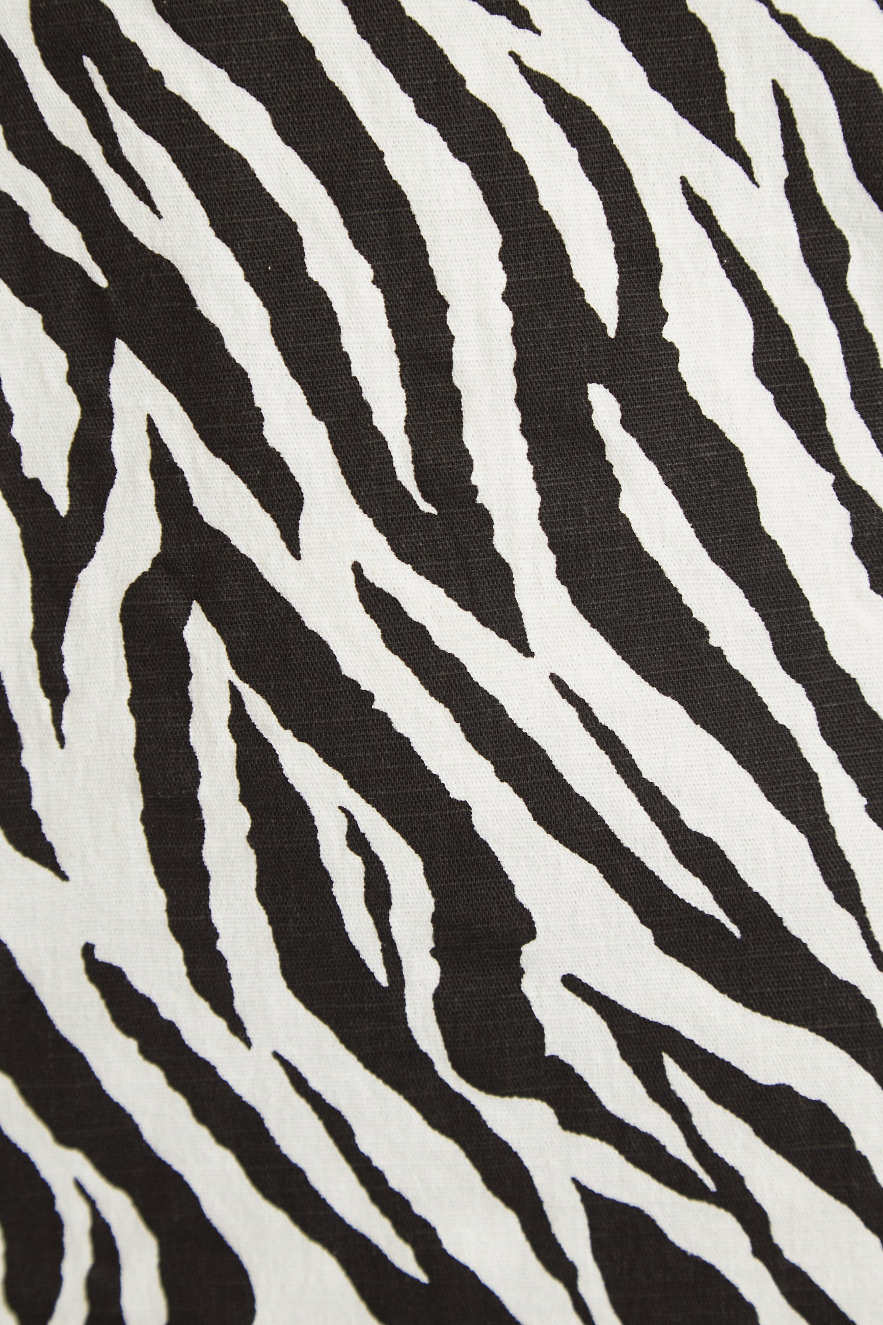 Louche Janelyn Zebra Flared Slim Fit Trouser - Styled