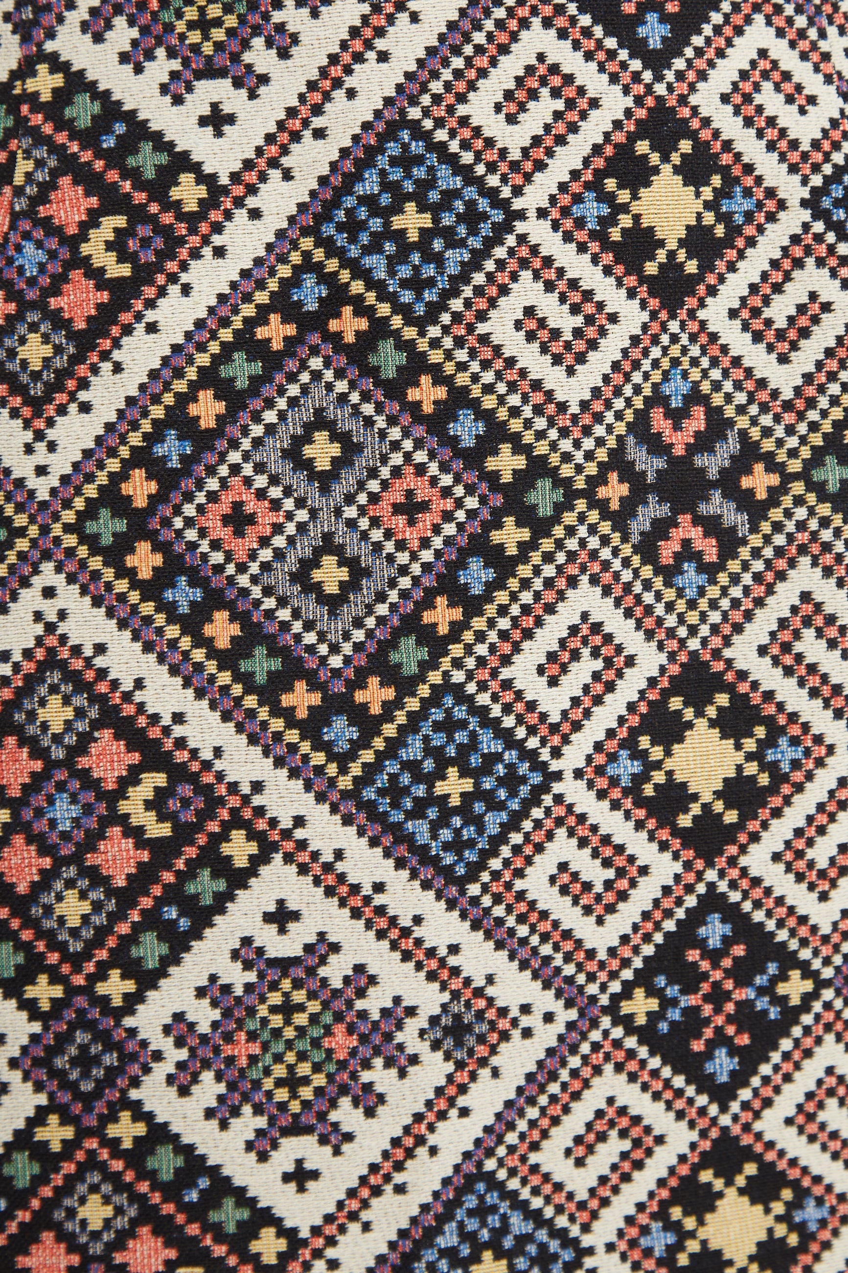 Aubin Tex Mex Jacquard A-Line Mini Skirt