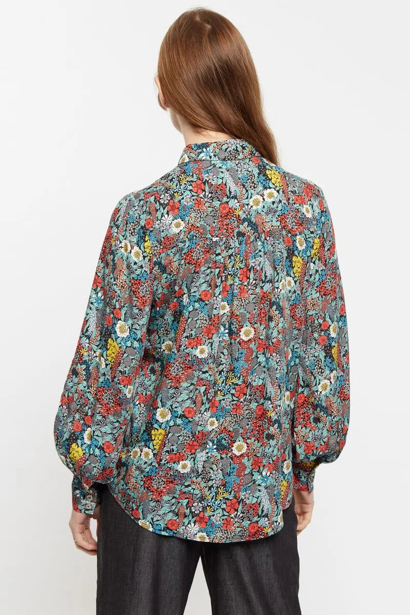 Byron Floret Print Long Sleeve Shirt