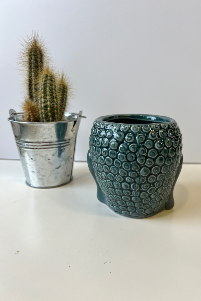 Buddha Candle TEAL - Detail 1