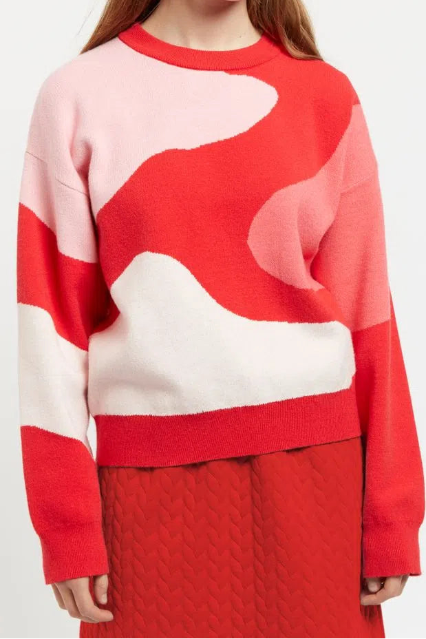 Louche Delaney Swirl Design Sweater