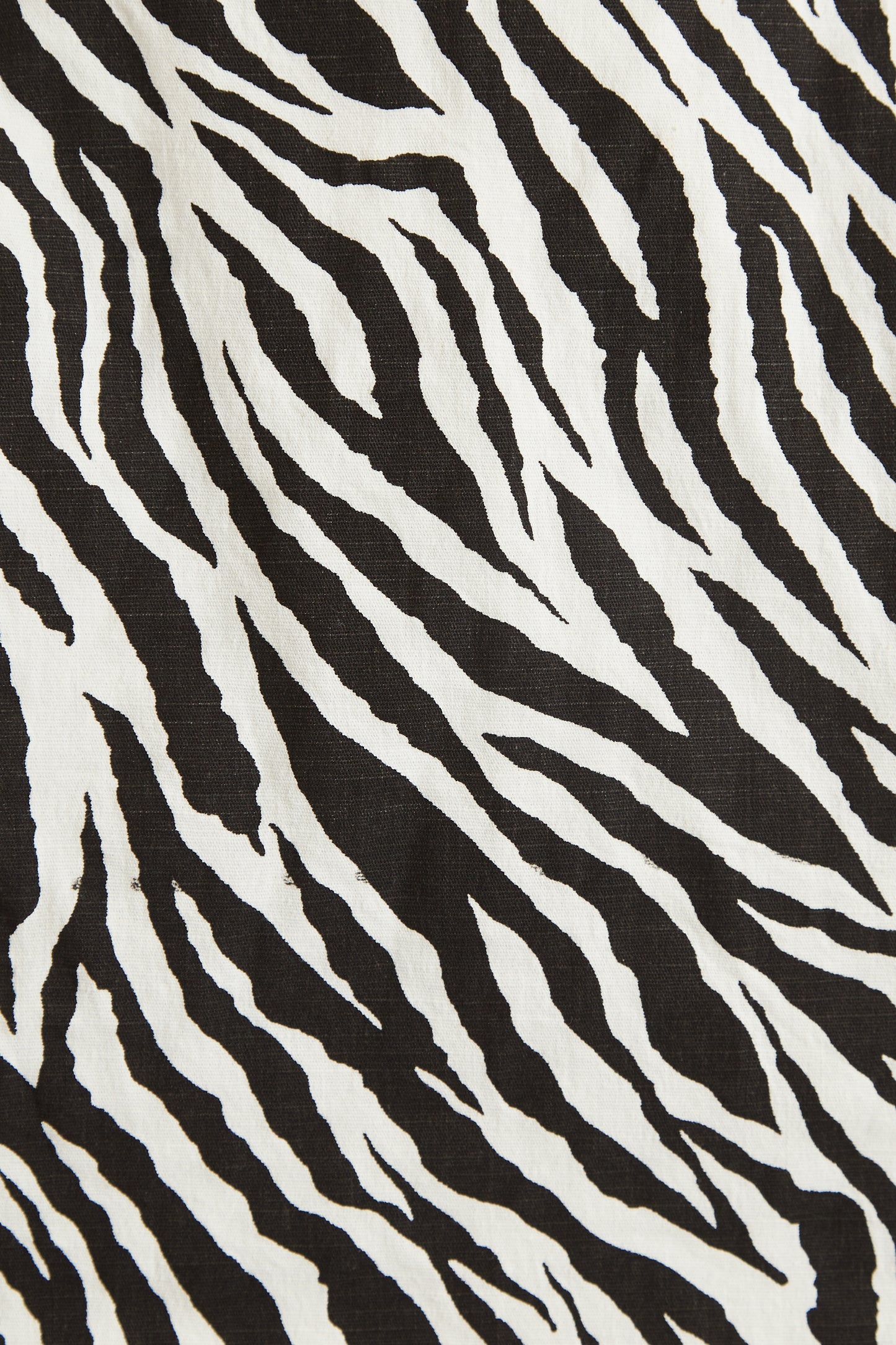 Dylan Zebra Print A Line Mini Skirt