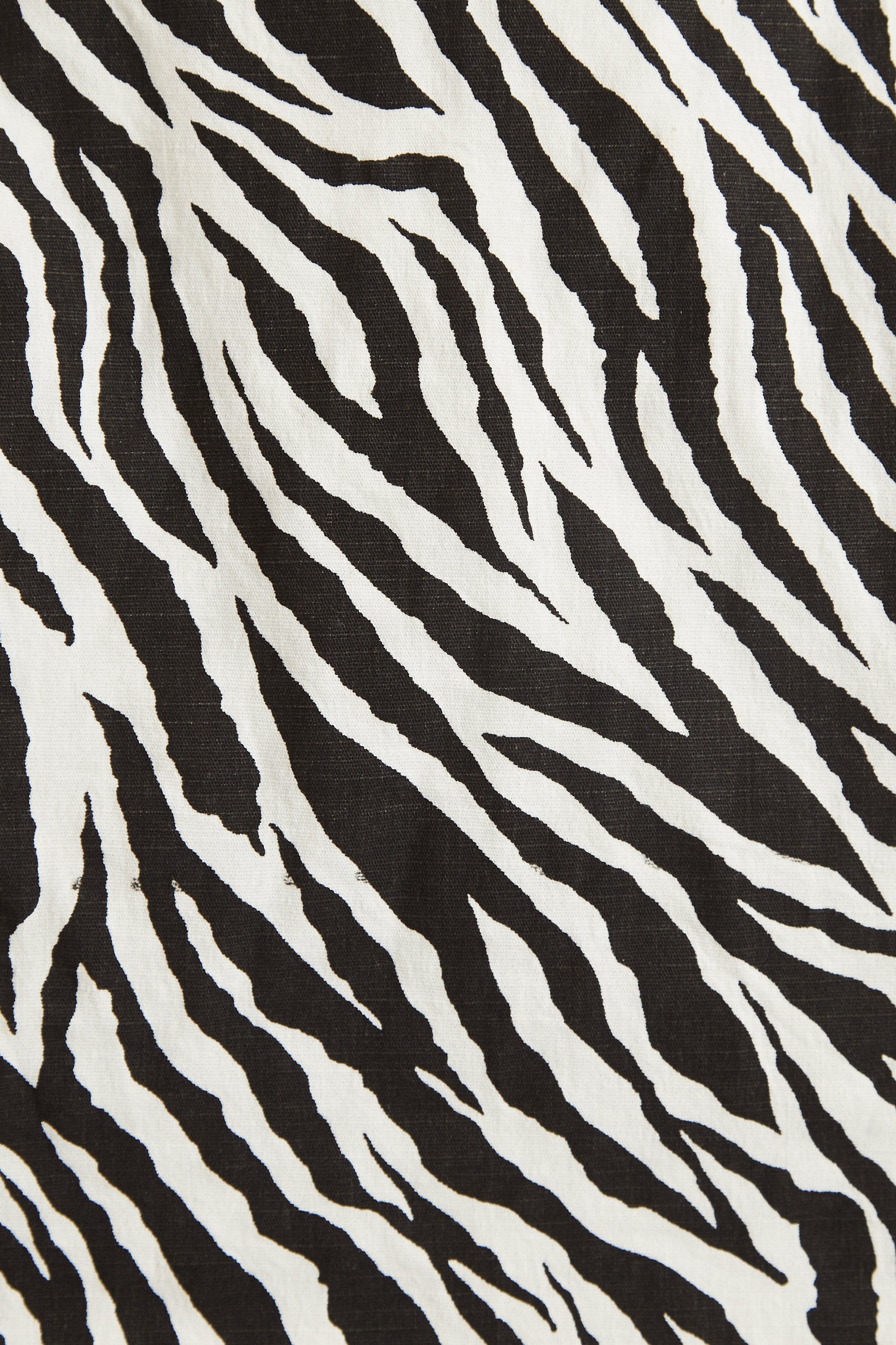 Dylan Zebra Print A Line Mini Skirt - Styled