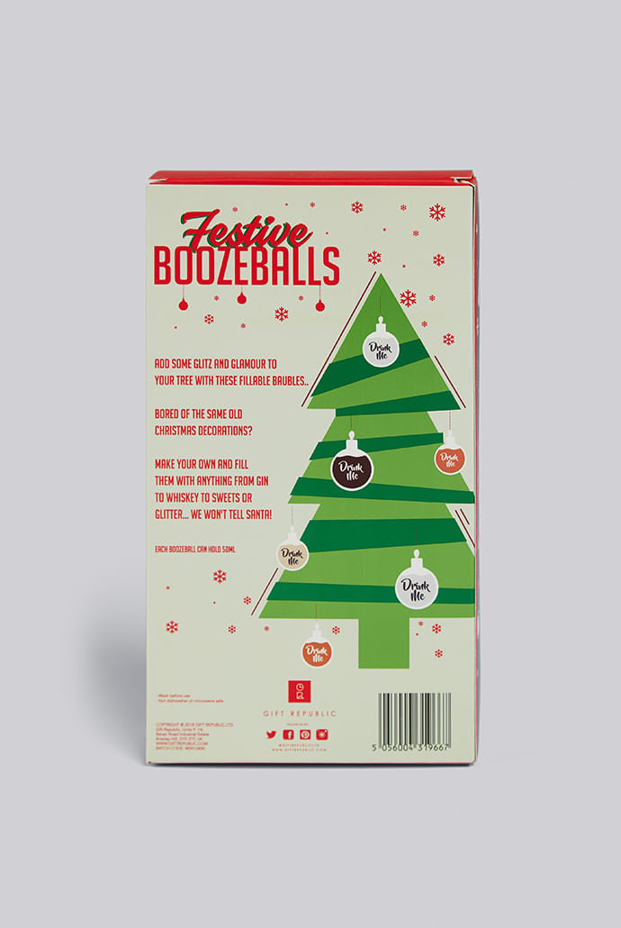 Festive Boozeballs - Styled