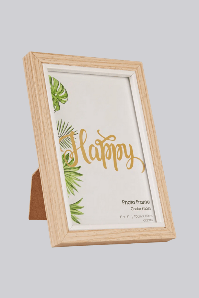 Wood Photo Frame 4X6 - Styled