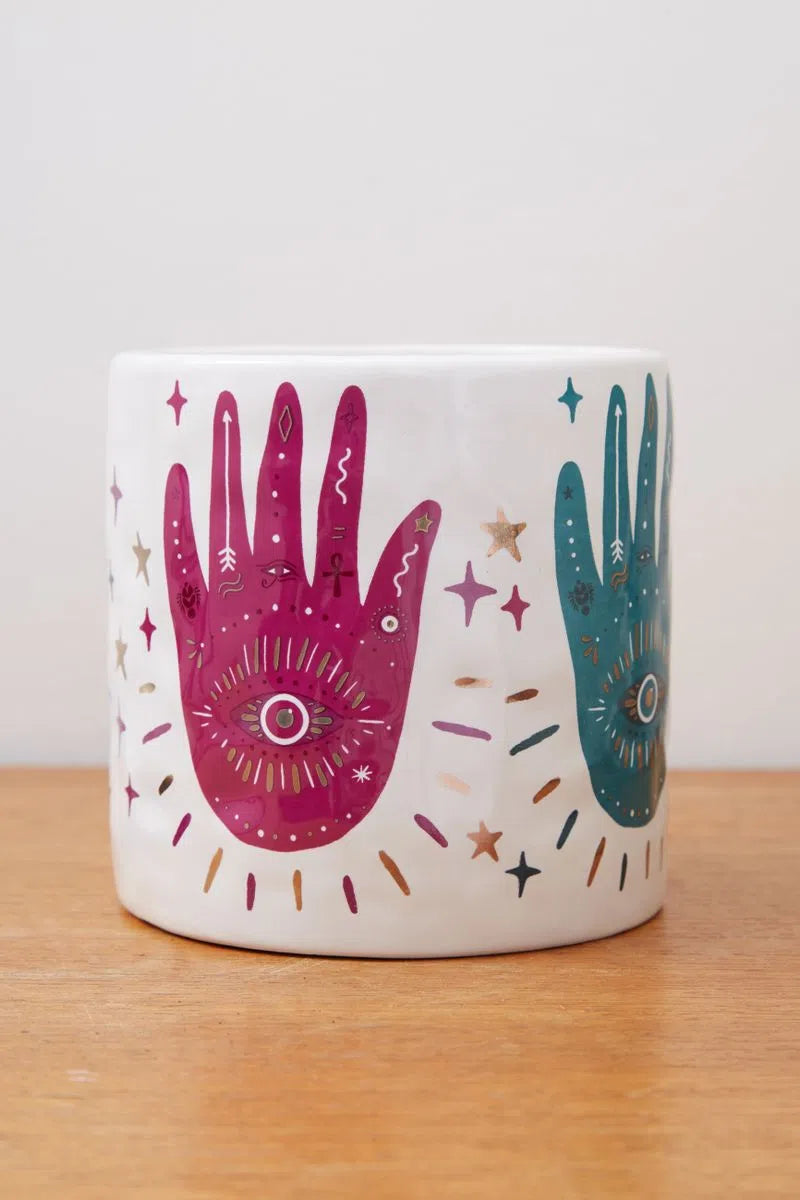Hand Design Planter - Detail 4
