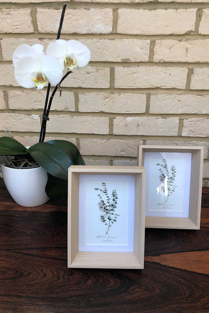 Pair Of Wooden Photo Frames