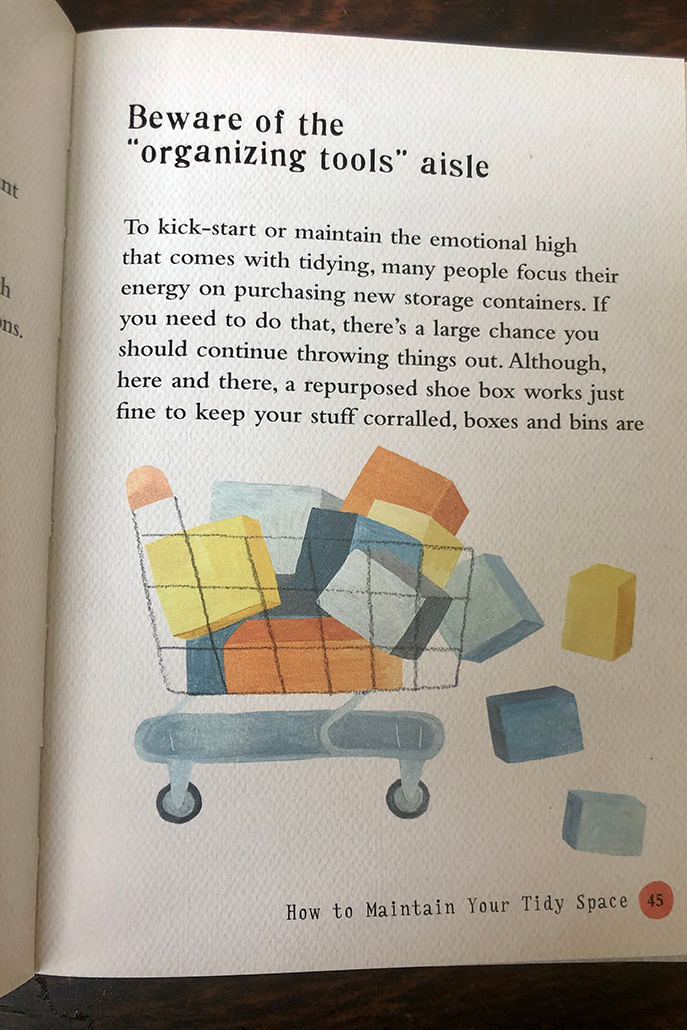 The Little Book Of Tidying - Styled