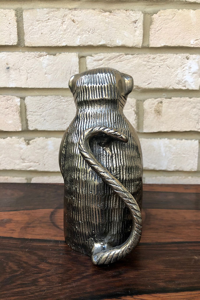 Brass Monkey Tealight Holder - Styled